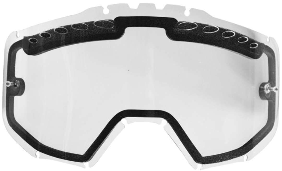 Just1 Roll Off Double Clear Replacement Lens, clear, Size One Size
