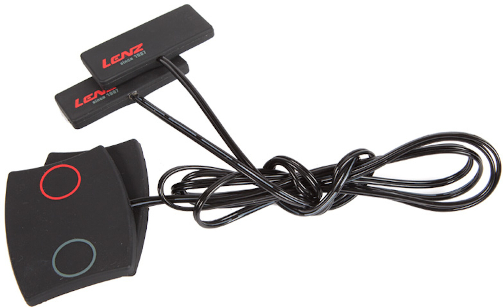 Lenz 120 cm Heat Socks Extension Cord, black, black, Size One Size