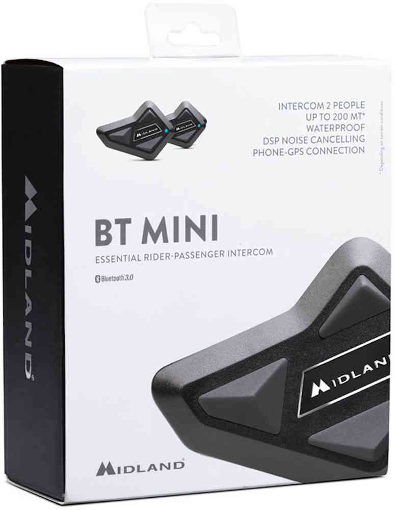 MIDLAND BT Mini Bluetooth Sistema de comunicació Pack doble