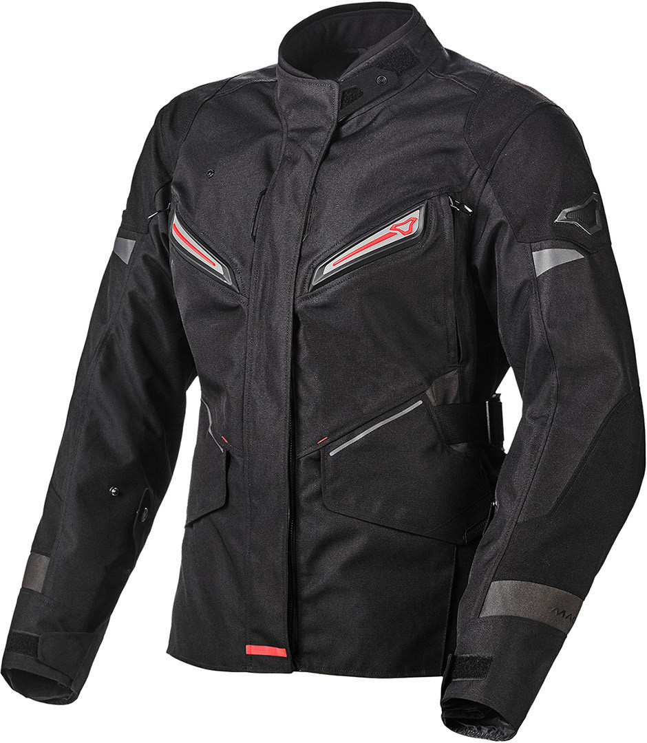 Macna Sonar Ladies Motorcycle Textile Jacket, black, Size XL for Women, black, Size XL for Women