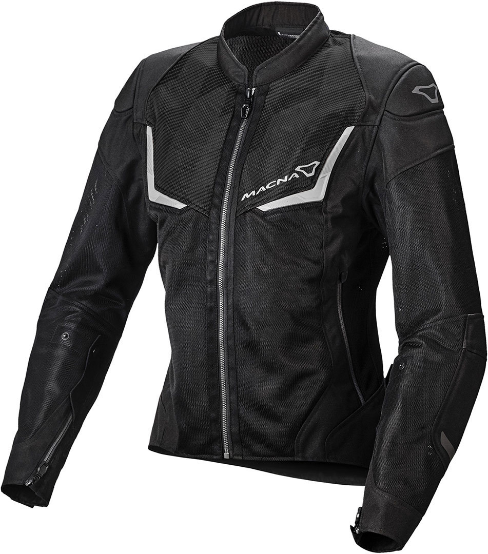 Macna Orcano Ladies Motorcycle Textile Jacket, black, Size XS for Women, black, Size XS for Women