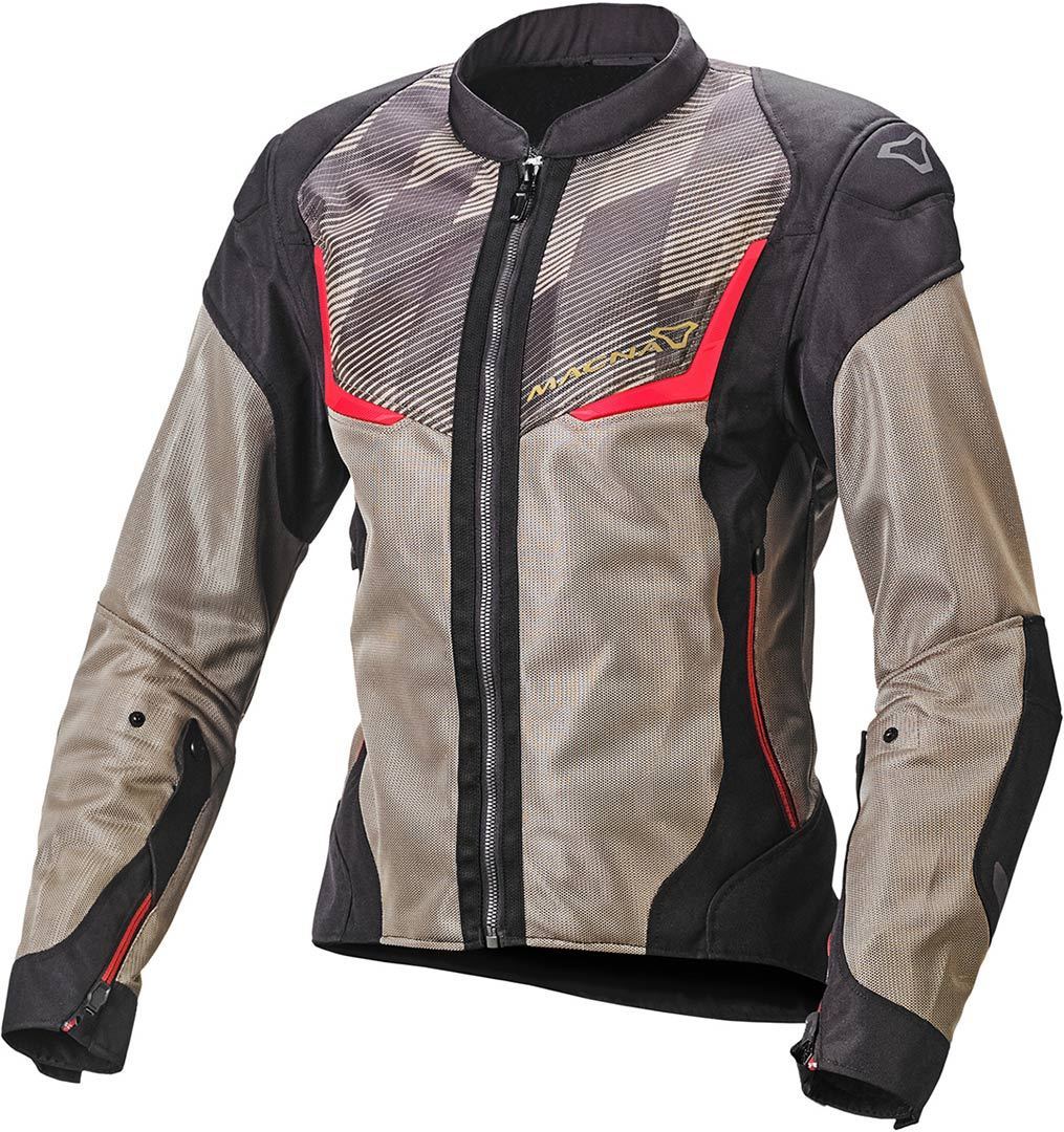 Macna Orcano Ladies Motorcycle Textile Jacket, black-brown, Size XS for Women, black-brown, Size XS for Women