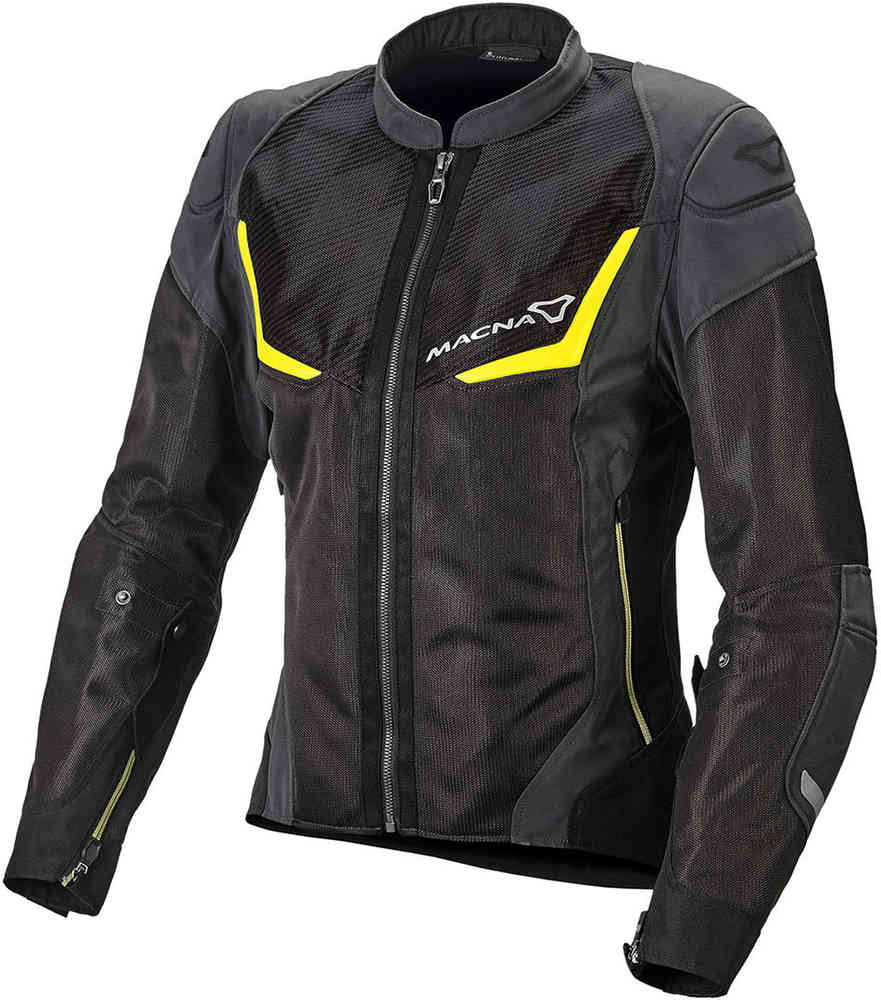 Macna Orcano NightEye Chaqueta textil de moto para mujer