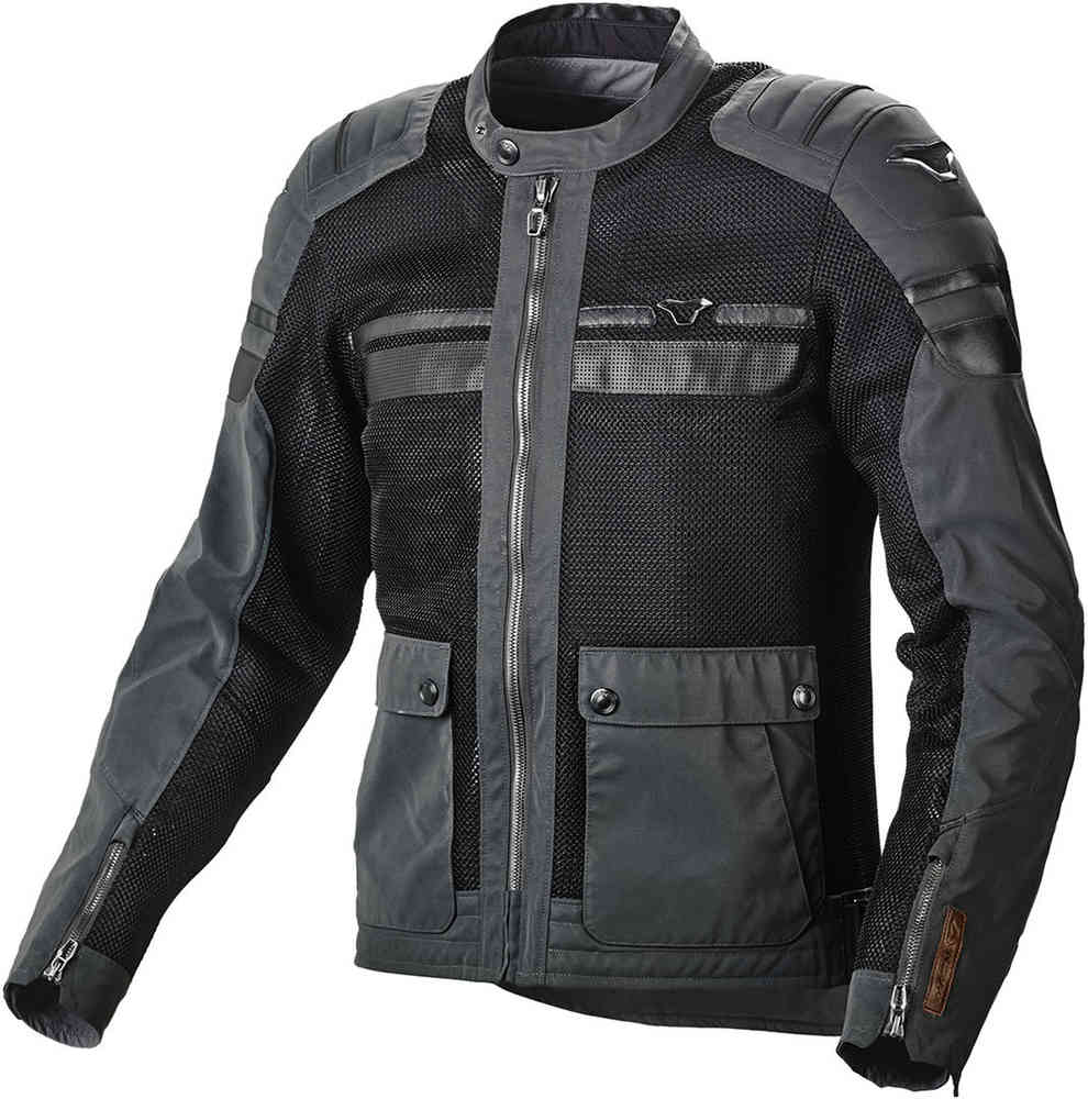 Macna Fluent NightEye Veste textile de moto