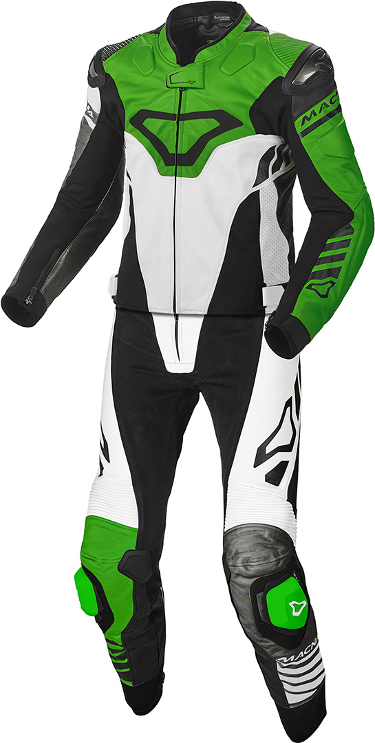 Macna Tracktix Костюм из перфорированной мотоциклетной кожи из двух частей