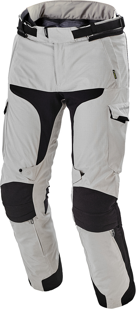 Macna Novado Motorcycle Textile Pants, grey, Size M, grey, Size M