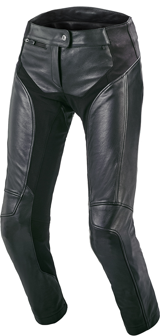 Macna Mohita Ladies Motorcycle Leather Pants, black, Size 46 for Women, black, Size 46 for Women