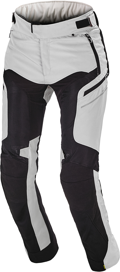Macna Bora Ladies Motorcycle Textile Pants, grey, Size XS for Women, grey, Size XS for Women