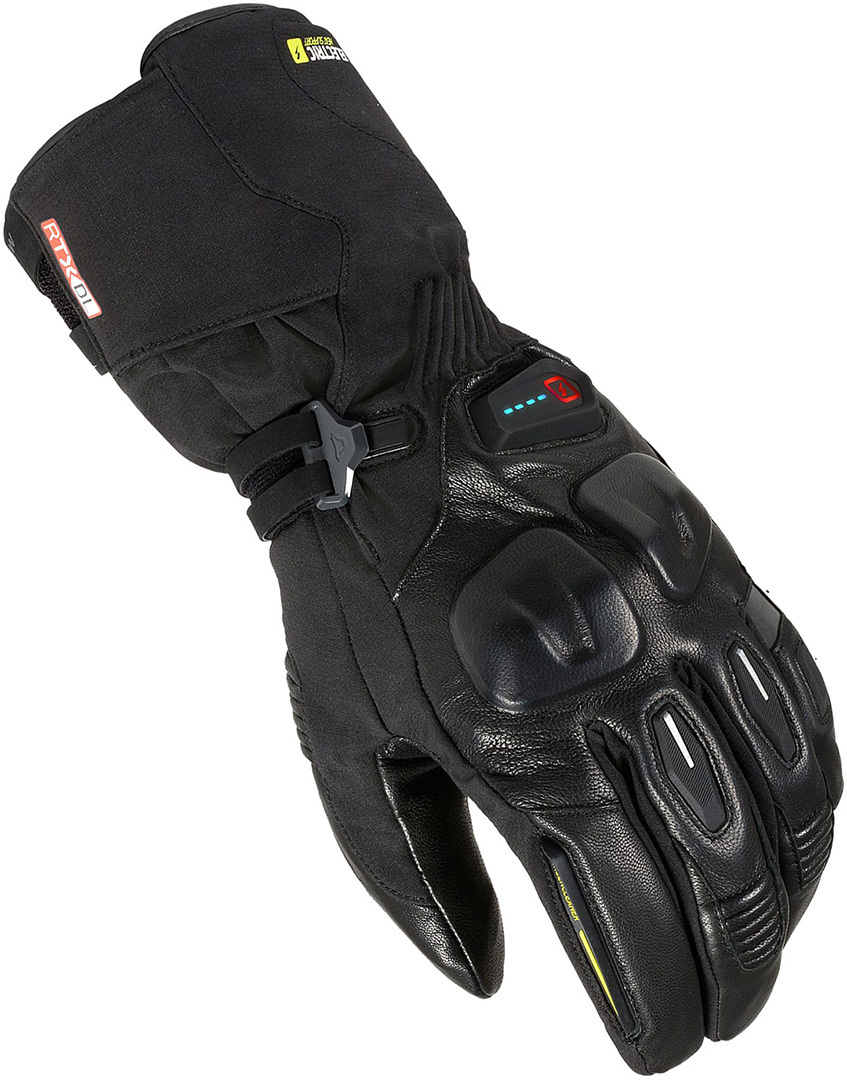 Macna Electron Motorcycle Gloves, black, Size L, black, Size L