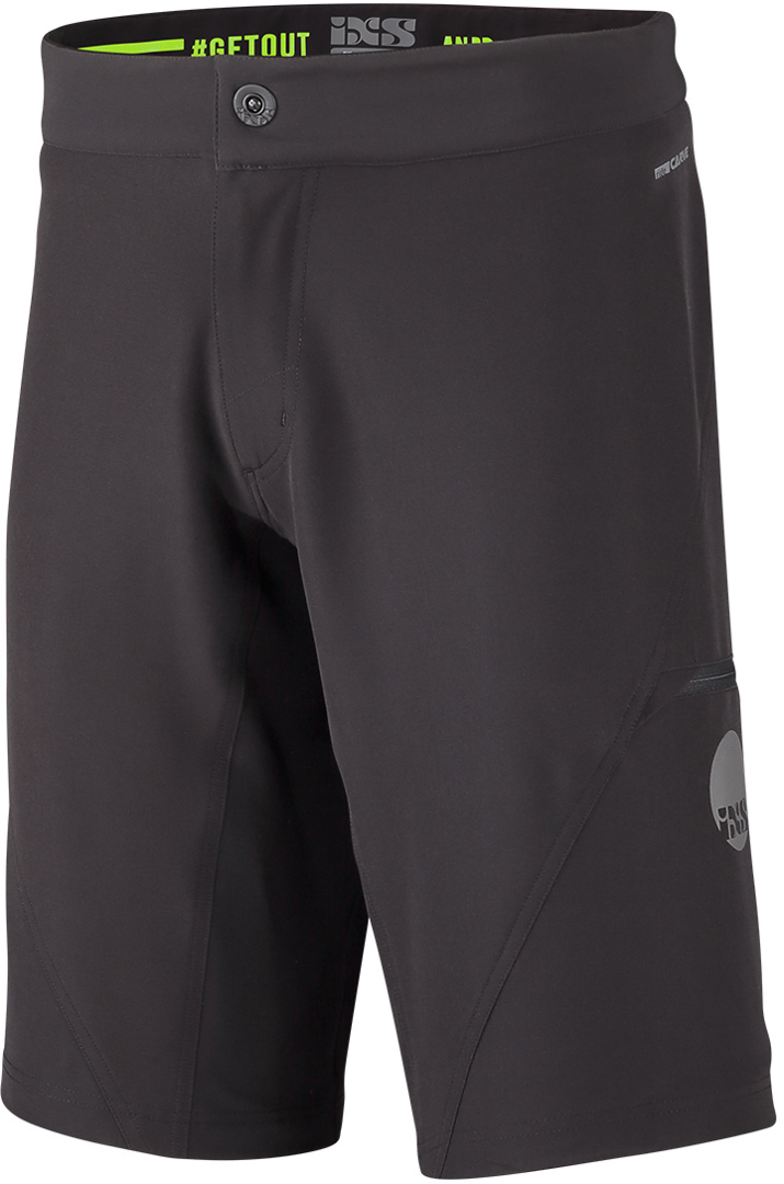 IXS Carve Evo Bicycle Shorts, black, Size S, black, Size S