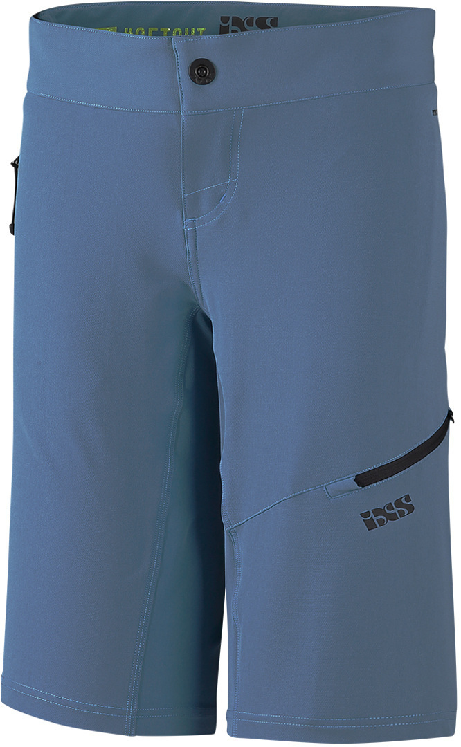 IXS Carve Evo Ladies Bicycle Shorts, blue, Size 44 for Women, blue, Size 44 for Women