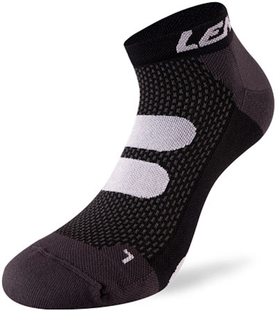 Lenz 5.0 Short Chaussettes de compression, noir-gris, taille 35 - 38 pour Hommes
