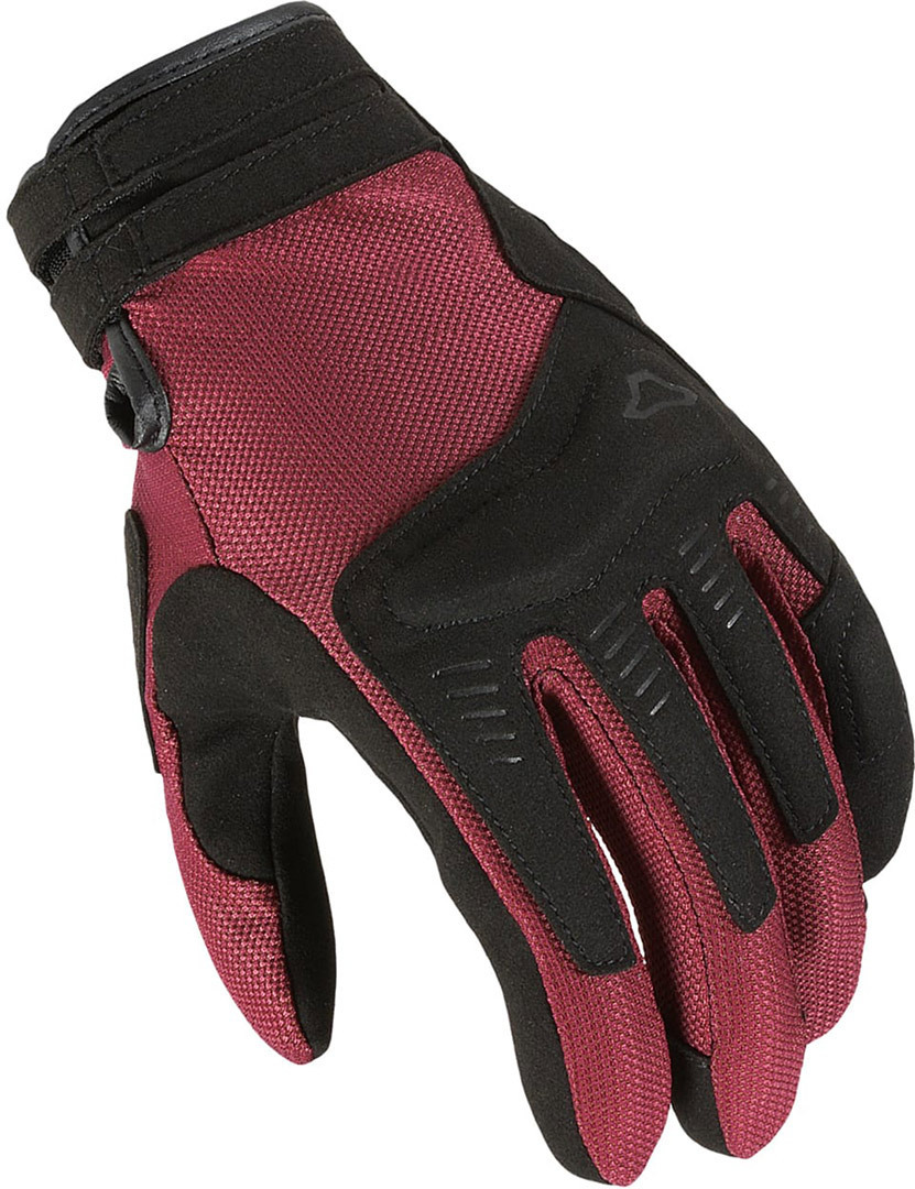 Macna Darko Ladies Motorcycle Gloves, red, Size XS for Women, red, Size XS for Women