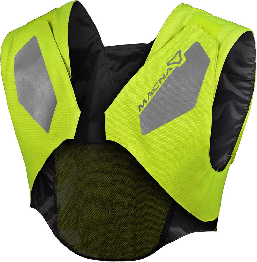 Macna Vision Tech Safety Vest, yellow, Size XL 2XL 3XL for Men-image-891767516