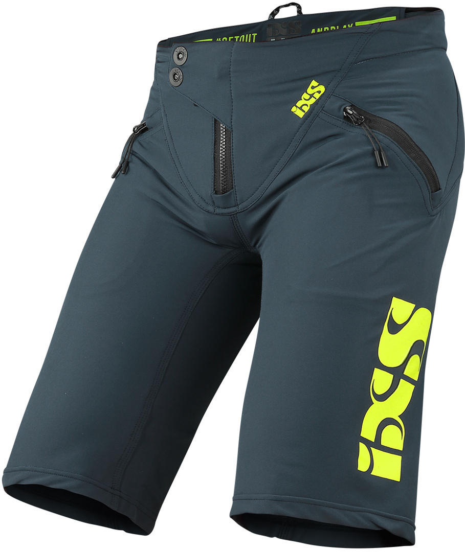 IXS Trigger Bicycle Shorts, blue, Size XS, blue, Size XS