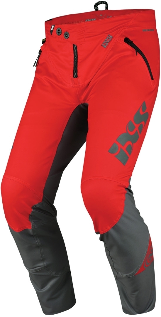 Image of IXS Trigger Pantaloni Da Bicicletta, nero-rosso, dimensione XL