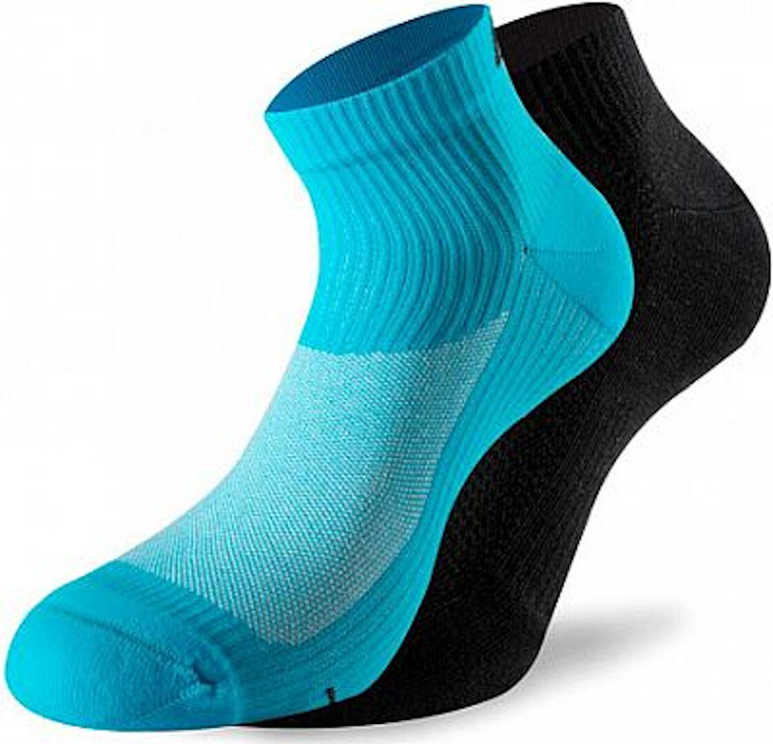 Lenz 3.0 Running Socks, black-blue, Size 35 36 37 38, black-blue, Size 35 - 38