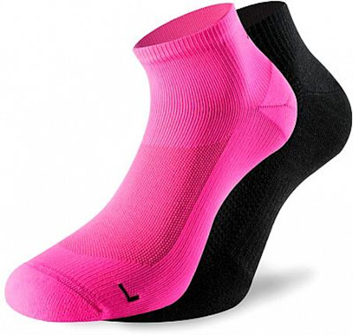 Lenz 3.0 Running Socks, black-pink, Size 35 36 37 38, black-pink, Size 35 - 38