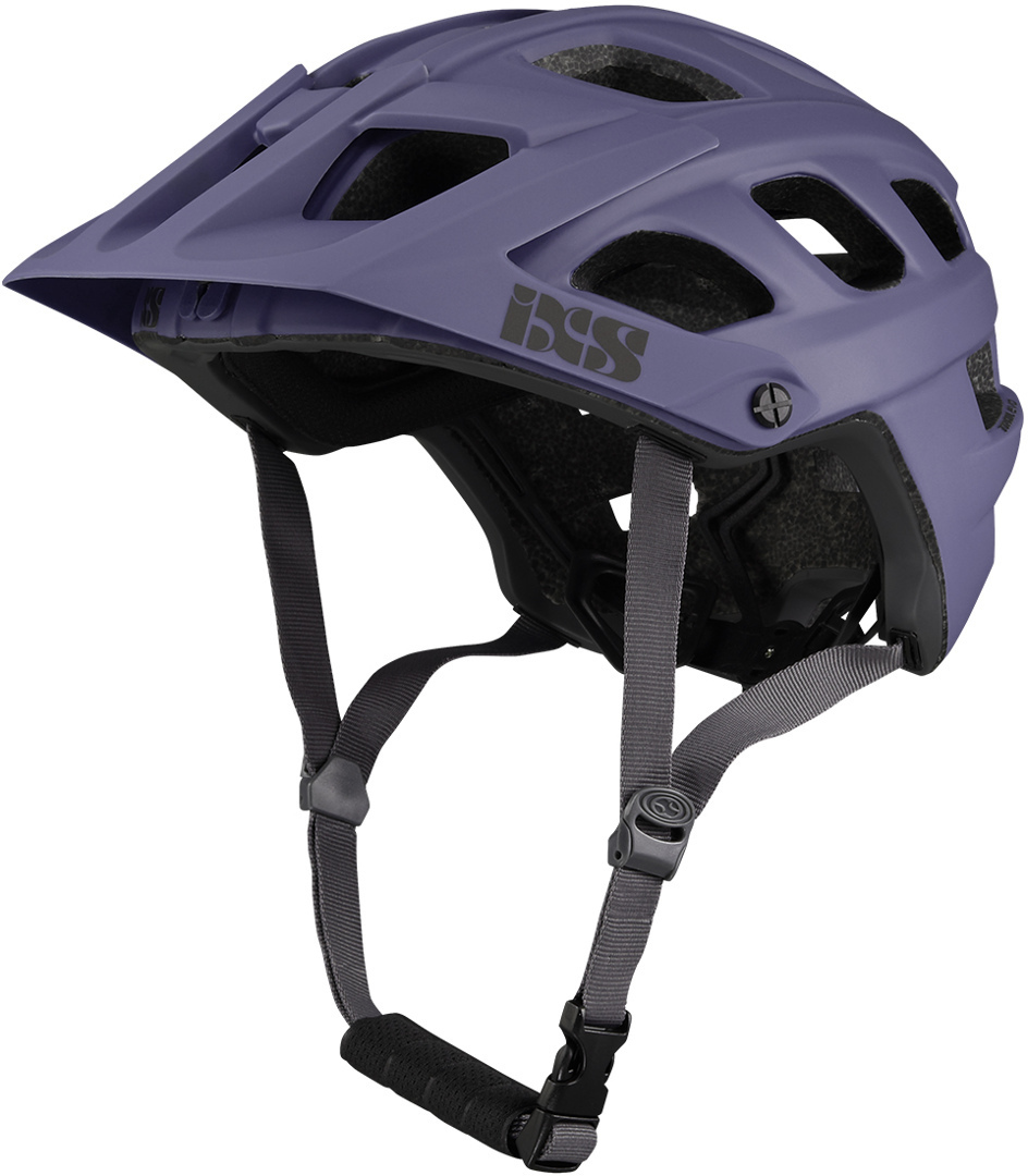 IXS Trail EVO Bicycle Helmet, purple, Size S M, purple, Size S M