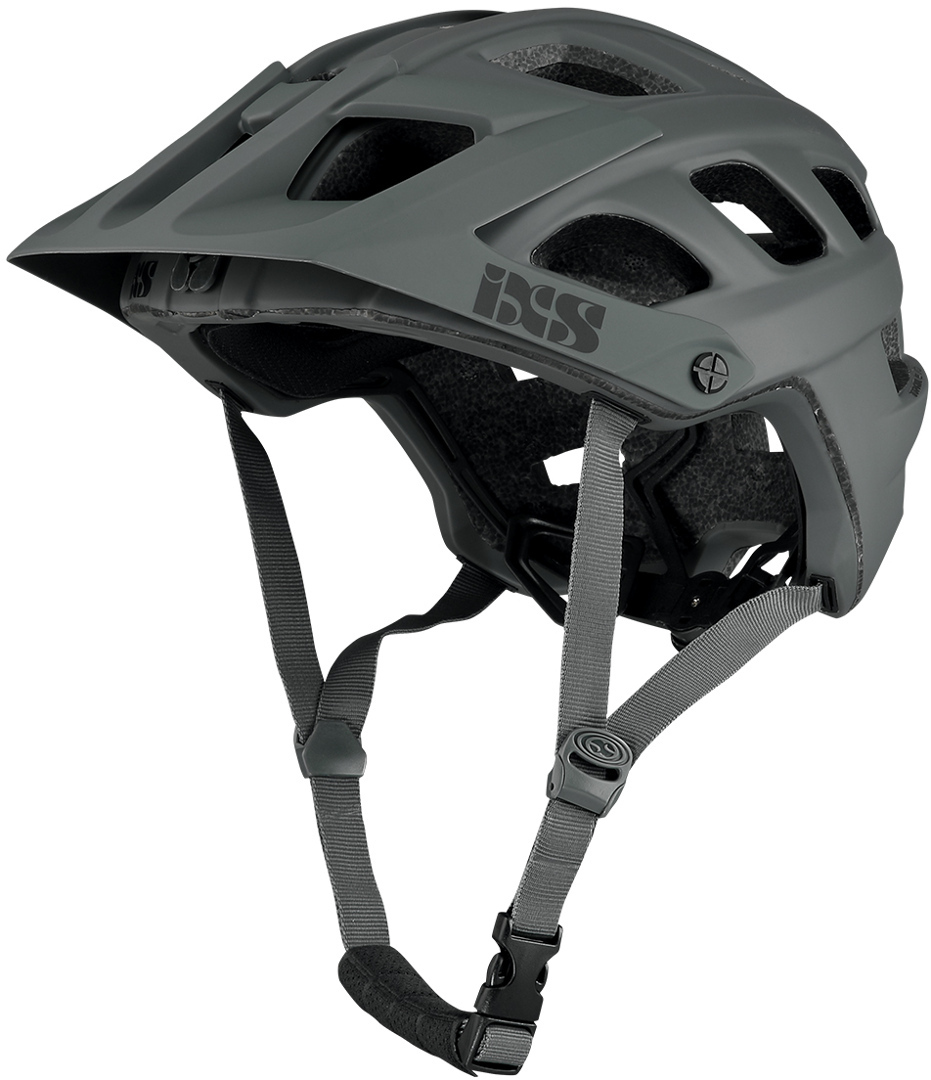 IXS Trail EVO Bicycle Helmet, grey, Size S M, grey, Size S M