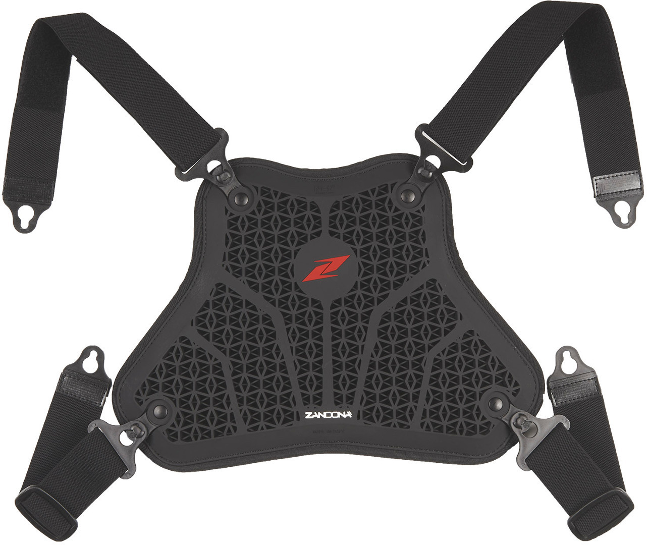 Zandona NetCube Armour Brustprotektor, schwarz, Größe S M, schwarz, Größe S M