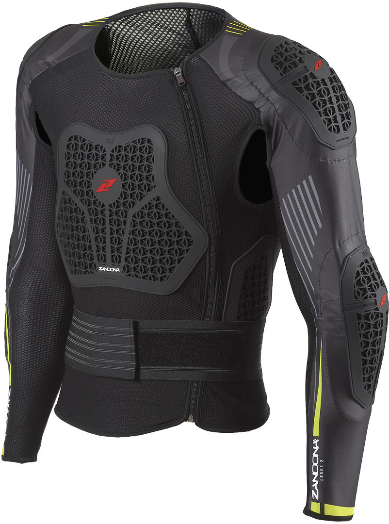 Side view of Zandona NetCube X8 Protector Jacket, black, Size S for Men