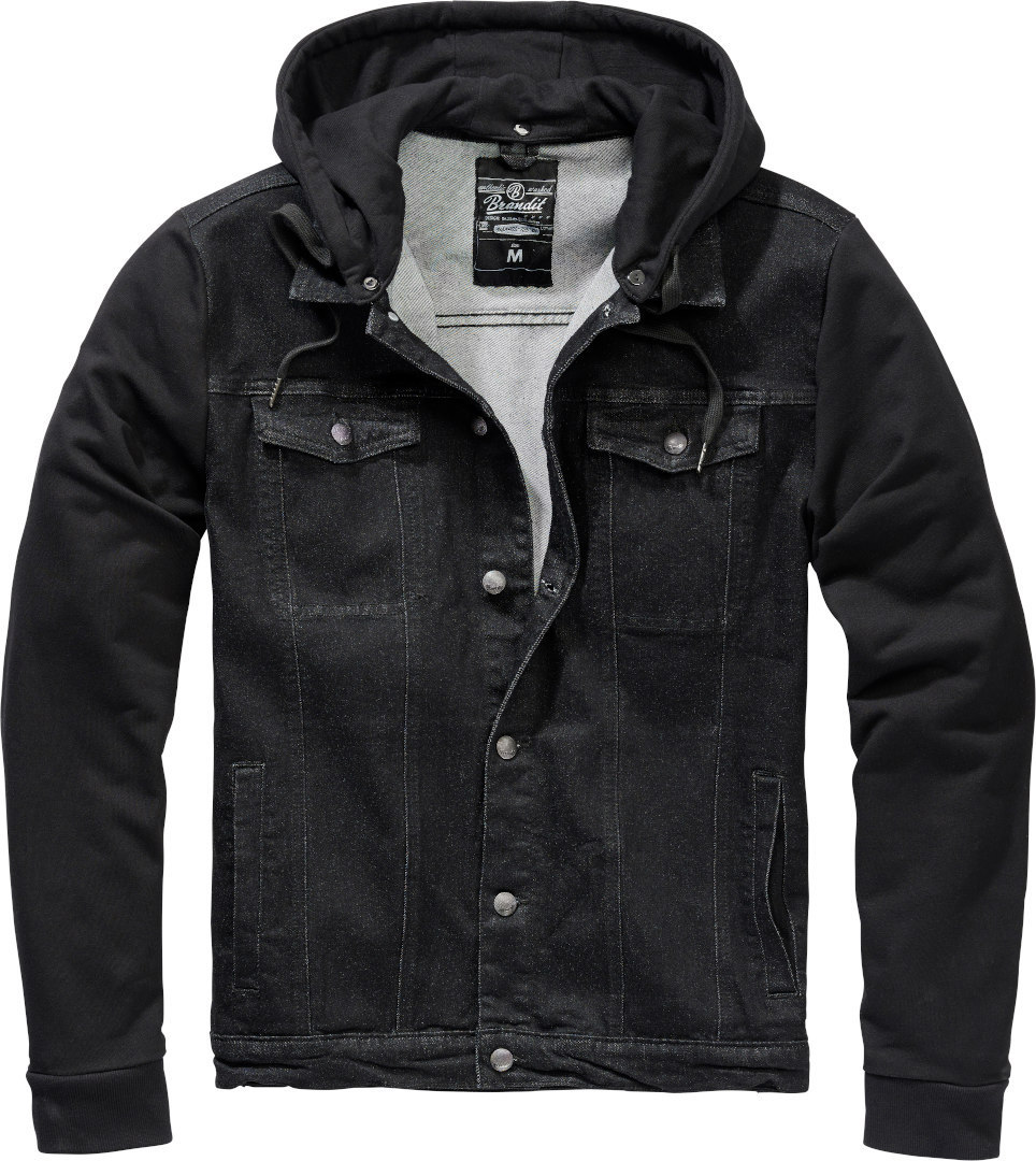 Brandit Cradock Jacket, black, Size S, black, Size S