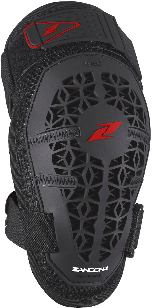 Zandona NetCube Kids Knee Protectors, black, black, Size One Size