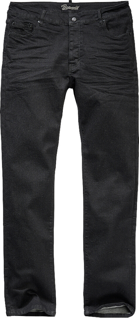 Brandit Mason Denim Unwashed Pants, black, Size 31, black, Size 31