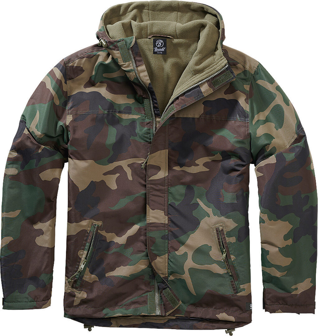 Brandit Windbreaker Frontzip Jacket, green, Size S, green, Size S
