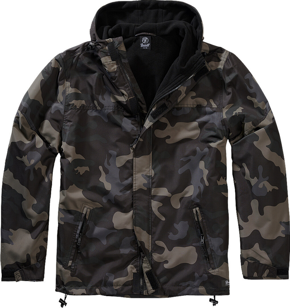 Brandit Windbreaker Frontzip Jacke, mehrfarbig, Größe 4XL, mehrfarbig, Größe 4XL
