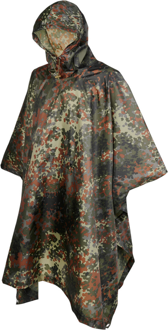 Brandit Ripstop Poncho, multicolored, multicolored, Size One Size