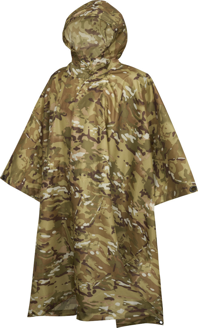 Brandit Ripstop Poncho, multicolored, multicolored, Size One Size