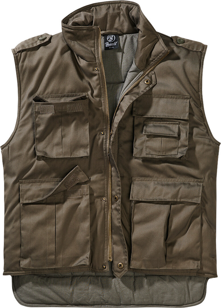 Brandit Ranger Vest, green, Size S, green, Size S