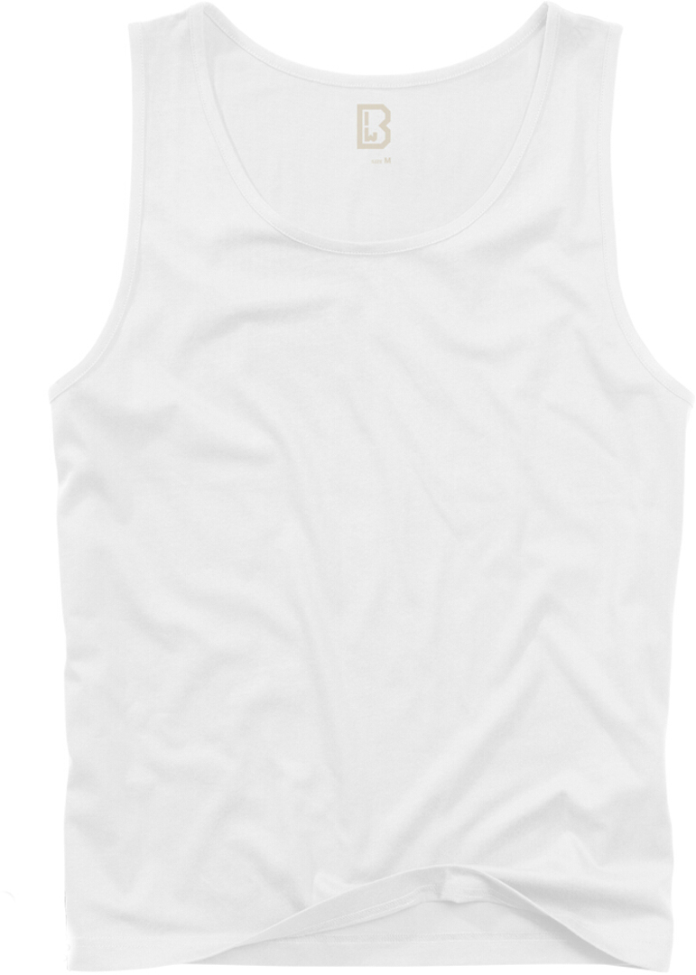 Brandit Tank Top, white, Size S, white, Size S