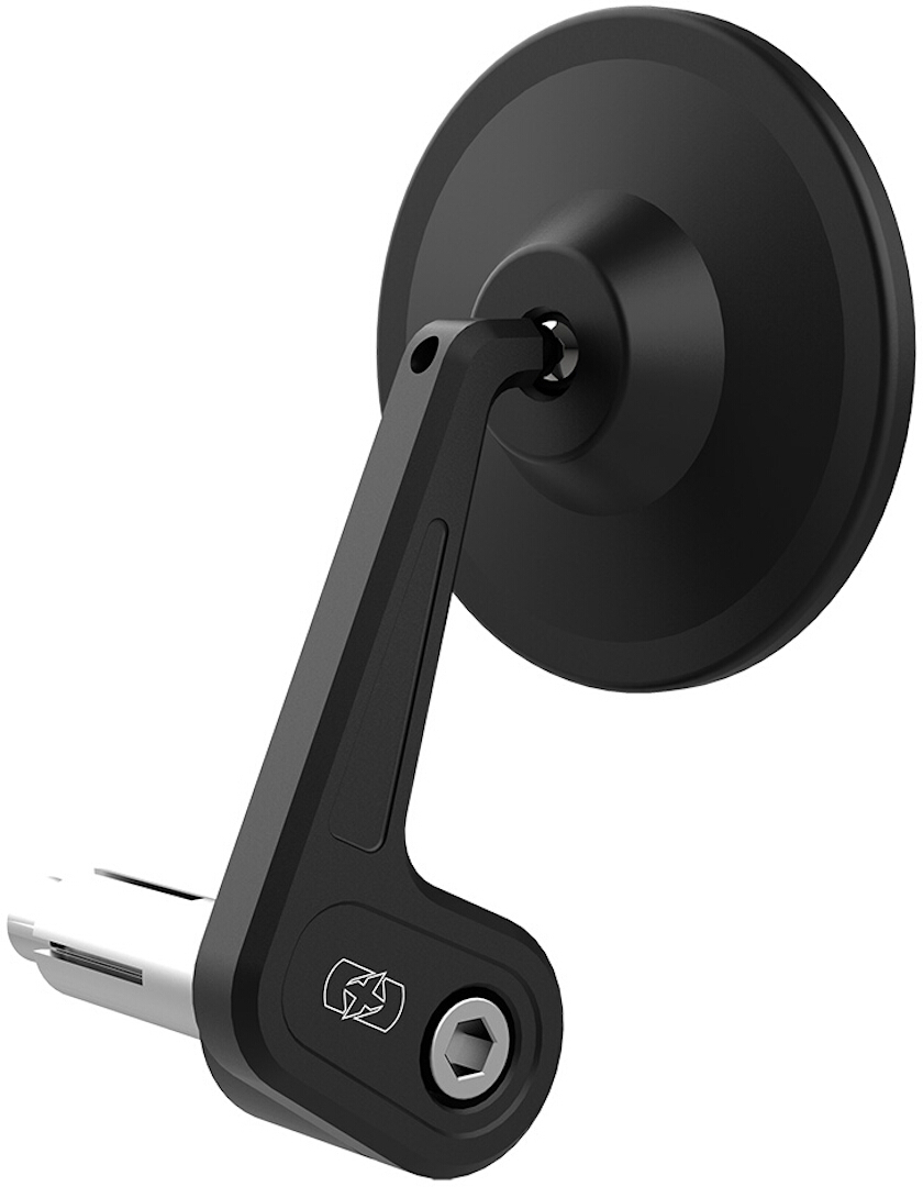 Oxford Street Bar End Mirror, black, black, Size One Size
