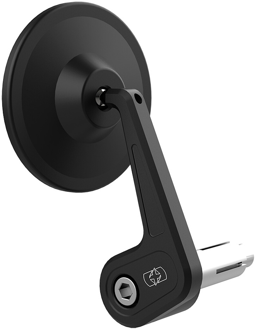 Oxford Street Bar End Mirror, black, black, Size One Size