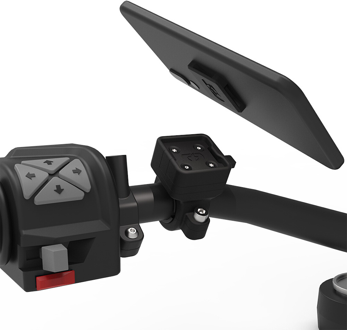 Oxford CLIQR Handlebar Device Mount, black, black, Size One Size