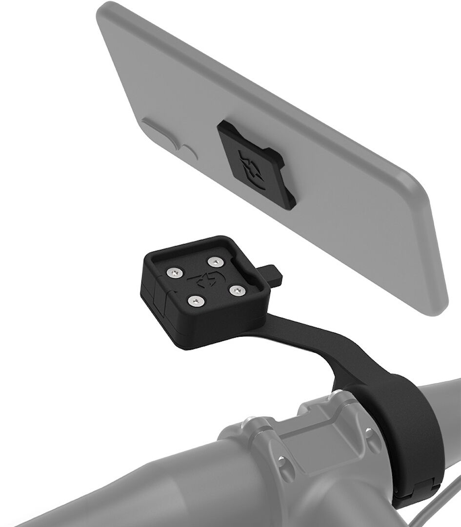 Oxford CLIQR Out Handlebar Device Mount, black, black, Size One Size
