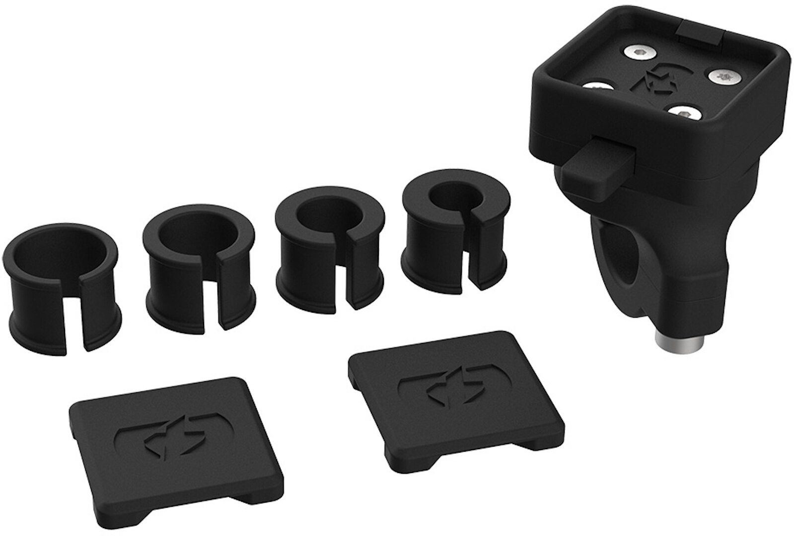 Oxford CLIQR Mirror Mount System, black, black, Size One Size