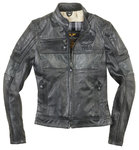 Black-Cafe London Shona II Ladies Motorcycle Leather Jacket
