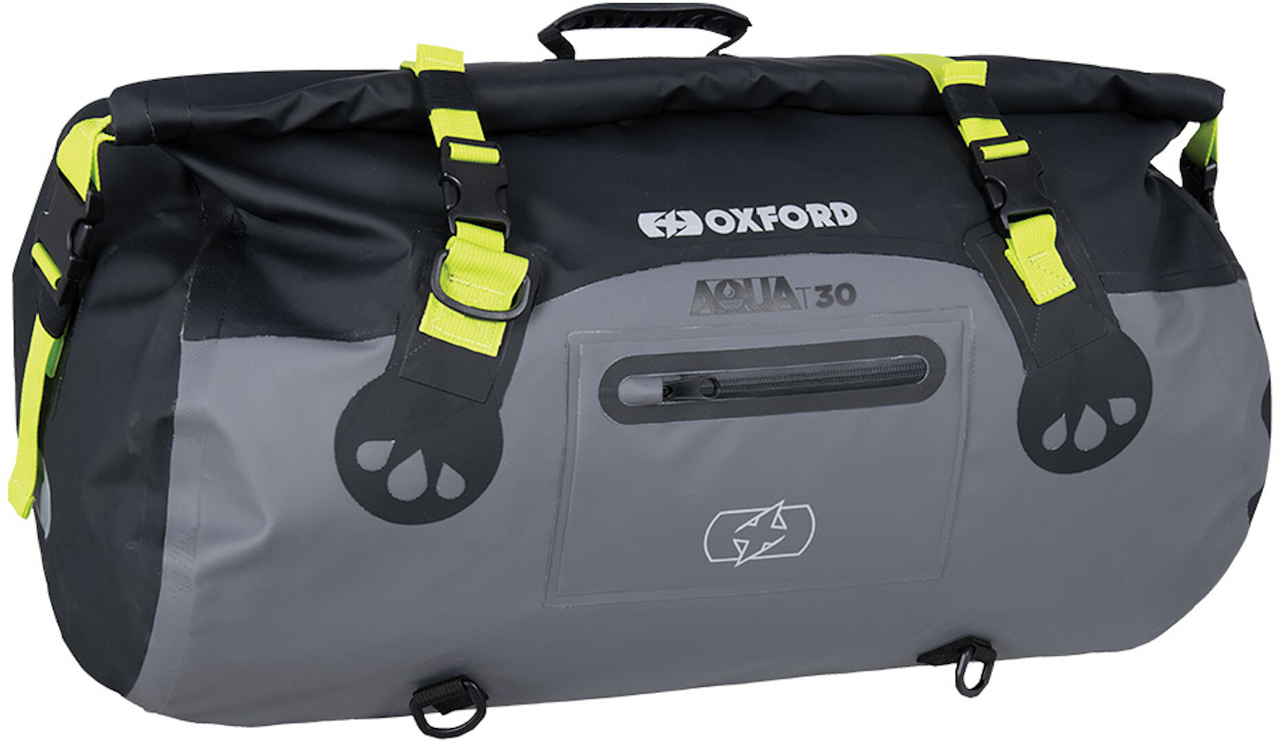 Oxford AQUA T-30 Roll Bag, black-grey, Size 21-30l, black-grey, Size 21-30l