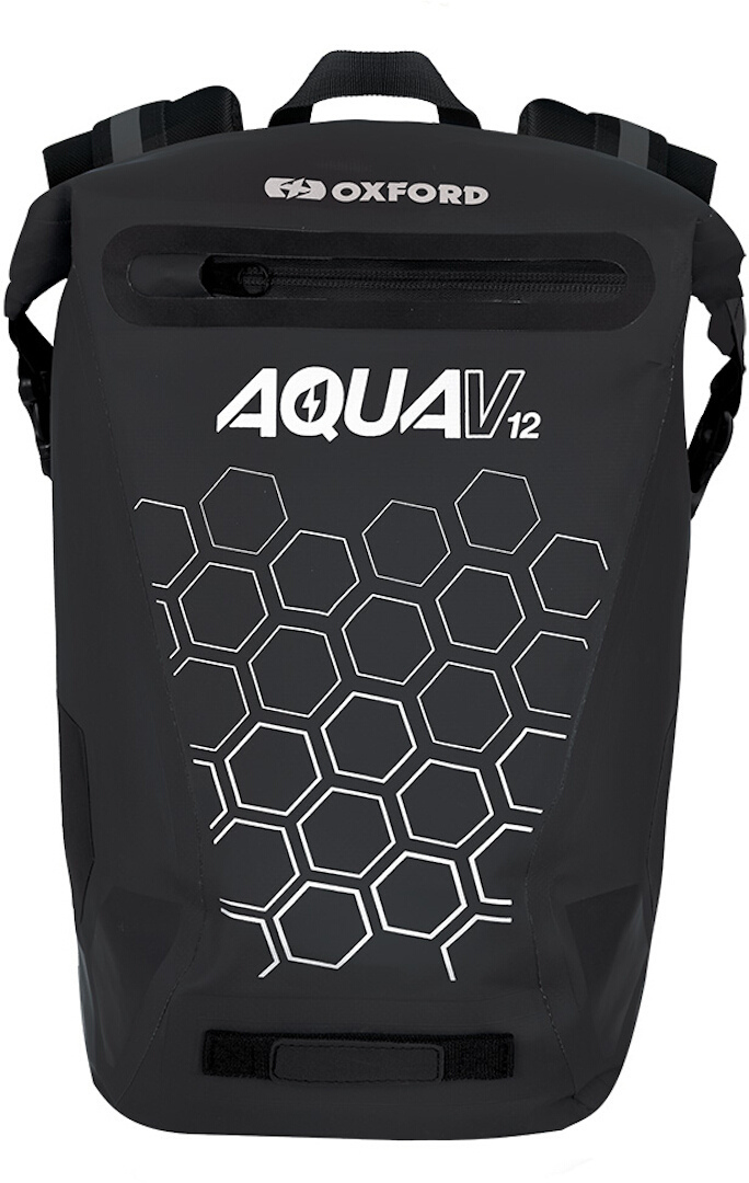 Side view of Oxford Aqua V12 Backpack, black for Men