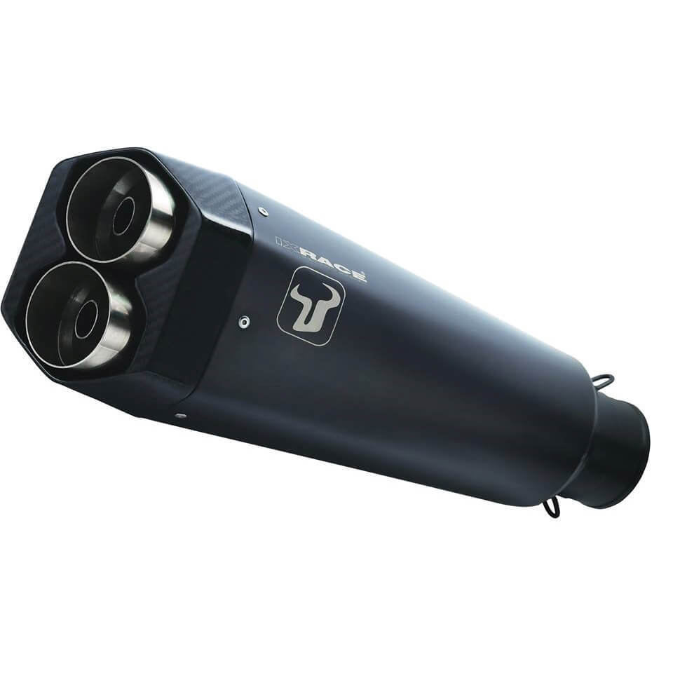 IXRACE Edelstahl-Endtopf M9 für Honda CBR 500 R / CB 500 F, 19- (PC62,PC63) (Euro 4 + Euro 5)