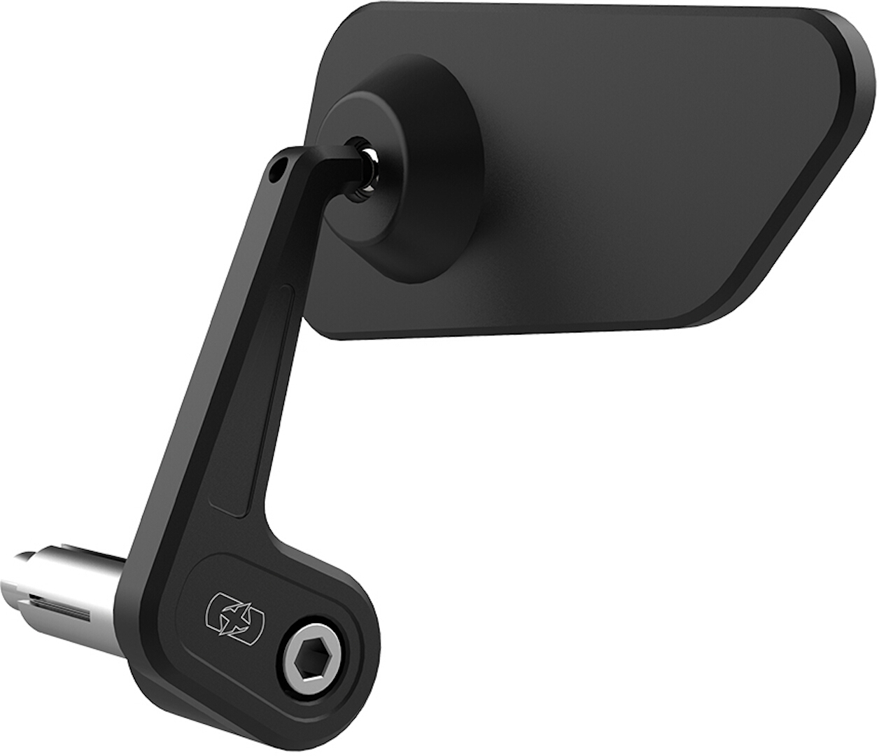 Oxford Horizon Bar End Mirror, black, black, Size One Size