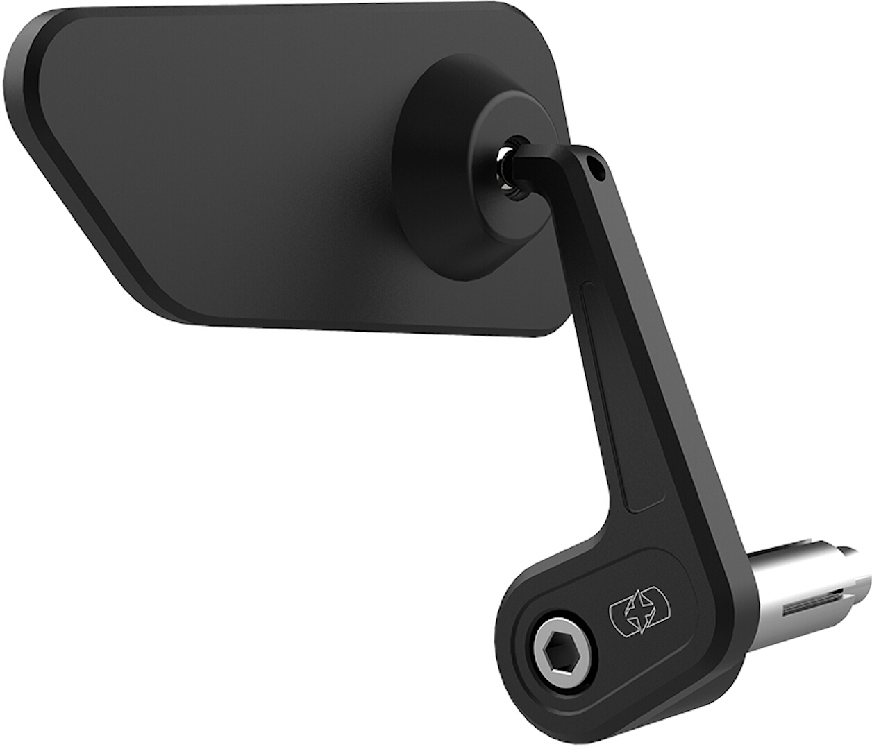 Oxford Horizon Bar End Mirror, black, black, Size One Size