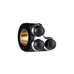 motogadget mo.switch montage bouton de pression de base, 3 boutons push