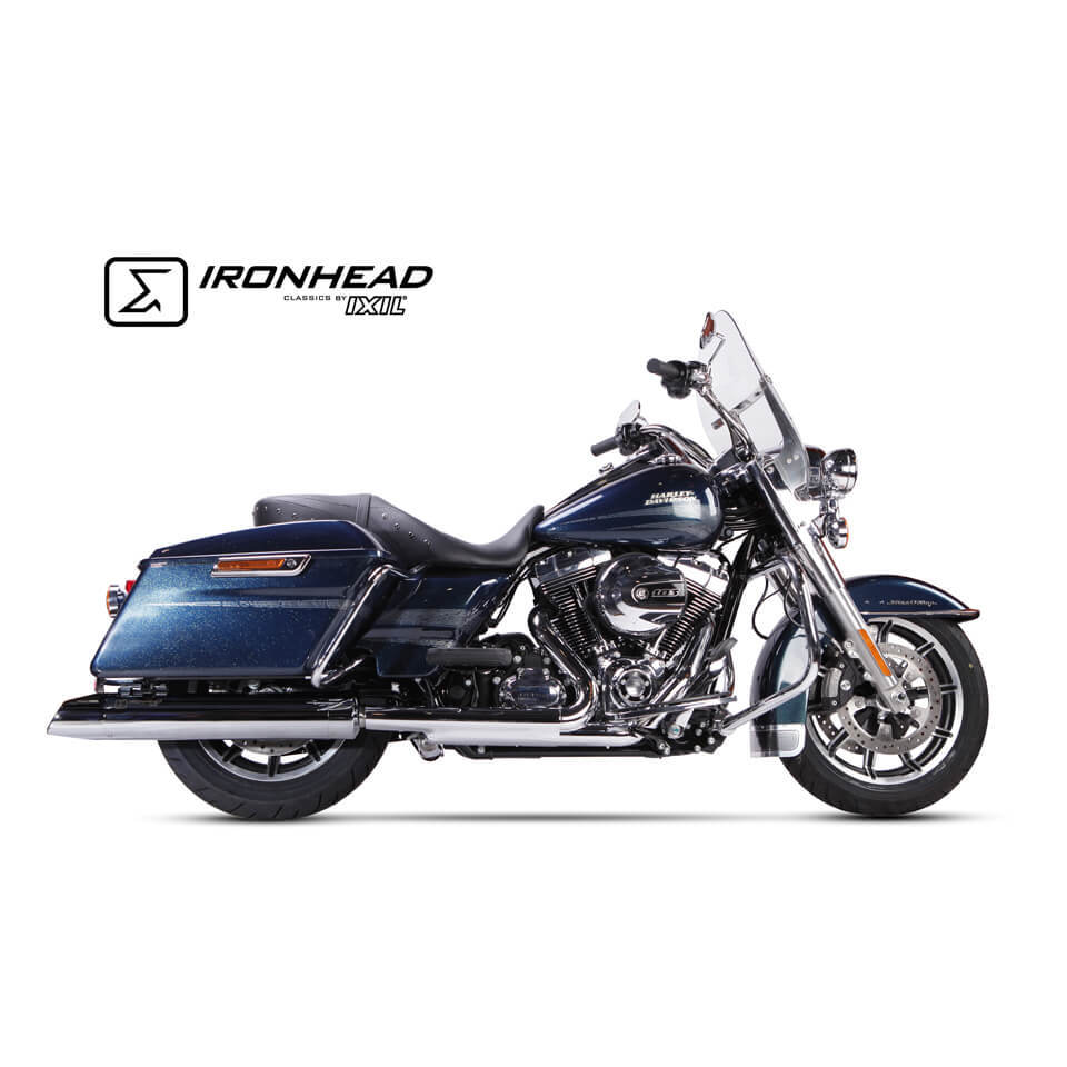 IRONHEAD задний глушитель HARLEY-DAVIDSON Touring Road King, 06-16