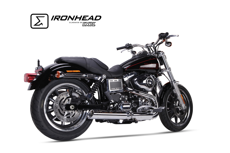 IRONHEAD Rear silencer HARLEY-DAVIDSON Dyna Low Rider, 14-16