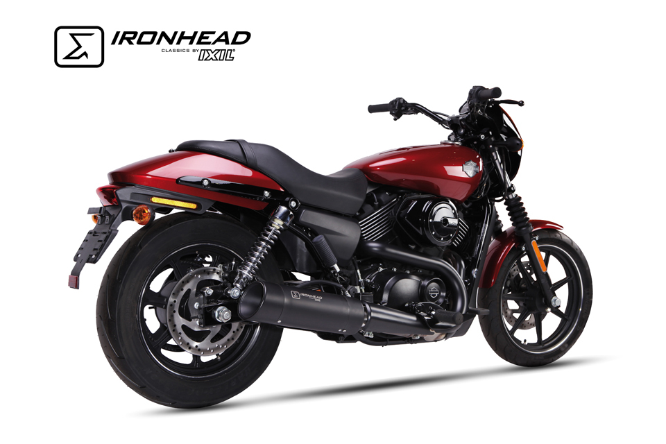 Глушитель на Harley Davidson